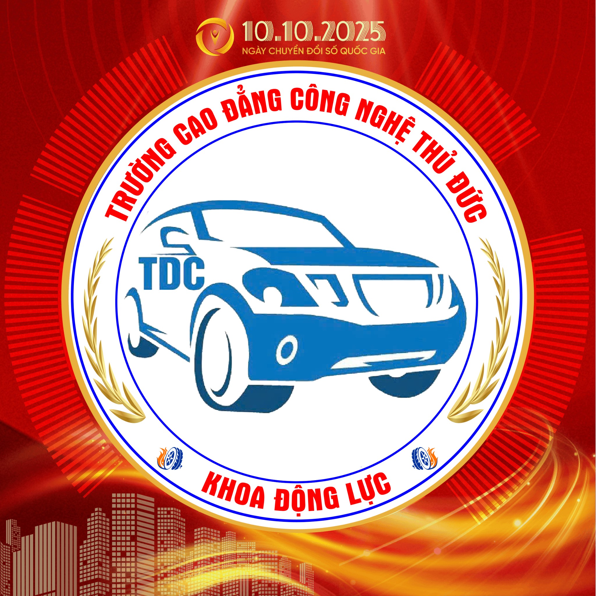 Bộ nhận diện Ngày Chuyển đổi số quốc gia năm 2025